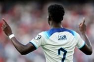 The Three Lions winger is shining for club and country.